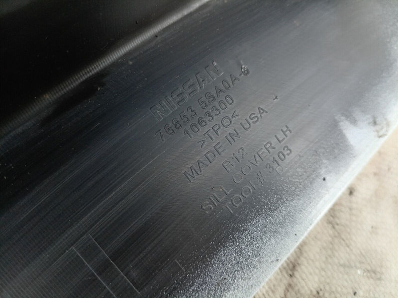 NISSAN LEAF MK2 ZE1 2017-24 LEFT SIDE SIDE SKIRT SILL COVER 76853-5SA0A
