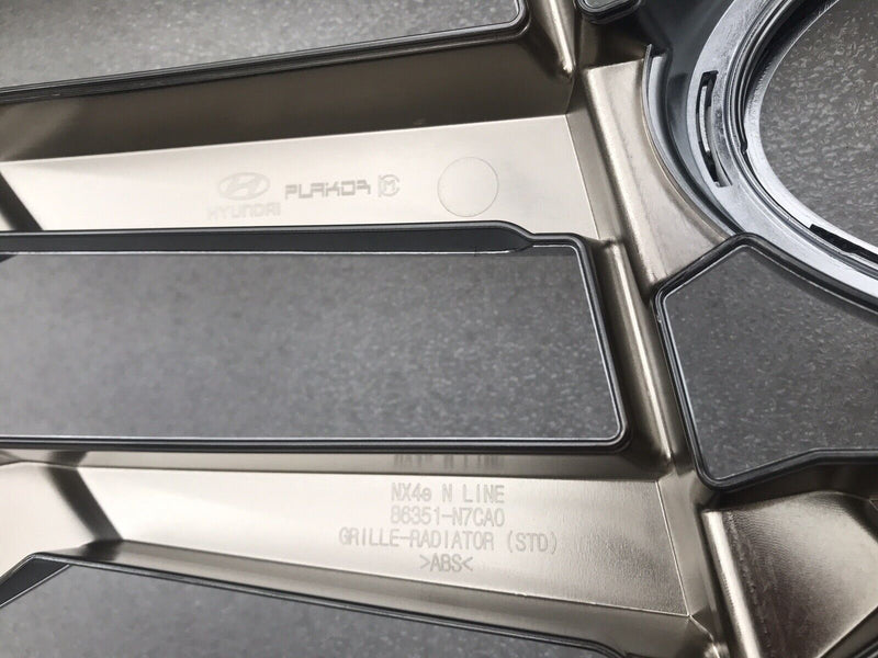 HYUNDAI TUCSON NX4e N-LINE 2020 FRONT BUMPER RADIATOR GRILL GRILLE & BADGE LOGO
