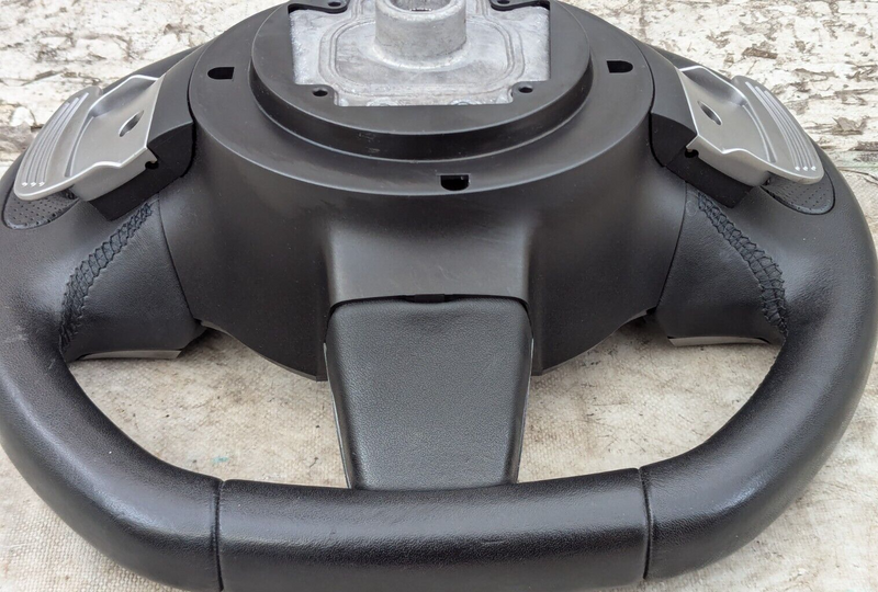 FIAT ABARTH 500 08-15 MULTIFUNCTION STEERING WHEEL W/PADDLES 34101163A GENUINE