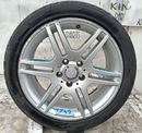 MERCEDES W204 AMG ALLOY WHEEL RIM 17" 8.5Jx17H2 ET58 & TYRE 245x40 R17