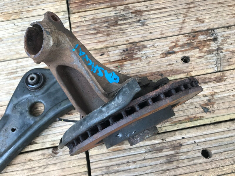 NISSAN QASHQAI J11 MK2 2013-20 1.6 DCI RIGHT SIDE FRONT HUB, WISHBONE BRAKE DISC