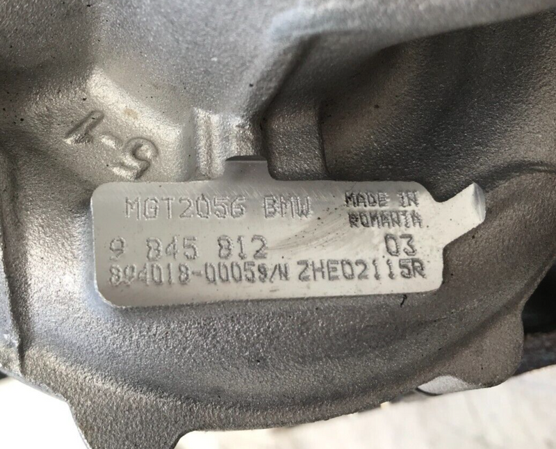 MINI S F54 F55 F56 2.0 PETROL TURBO TURBOCHARGER MGT2056 9845812 **LOW MILEAGE