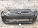 FIAT 500 LOUNGE FACELIFT 2015-23 FRONT BUMPER & TOP BADGE LOGO 735619491