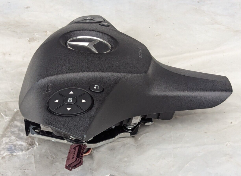 MERCEDES-BENZ C-CLASS W204 07-11 STEERING WHEEL AIR-BBAG A2048605502 GENUINE