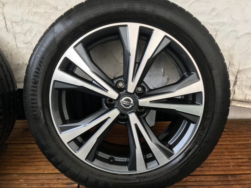 NISSAN QASHQAI J11 4x ALLOY WHEEL RIM SET 18' 7Jx18H2 ET40 *4x TYRE 215x55 R18