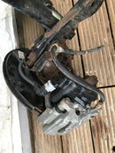 TOYOTA RAV4 XA50 LEFT SIDE REAR LEG WISHBON, HUB BEARING BRAKE CALIPER GAS STRUT