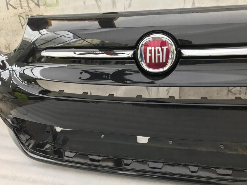 FIAT 500 LOUNGE FACELIFT 2015-23 FRONT BUMPER & TOP BADGE LOGO 735619491