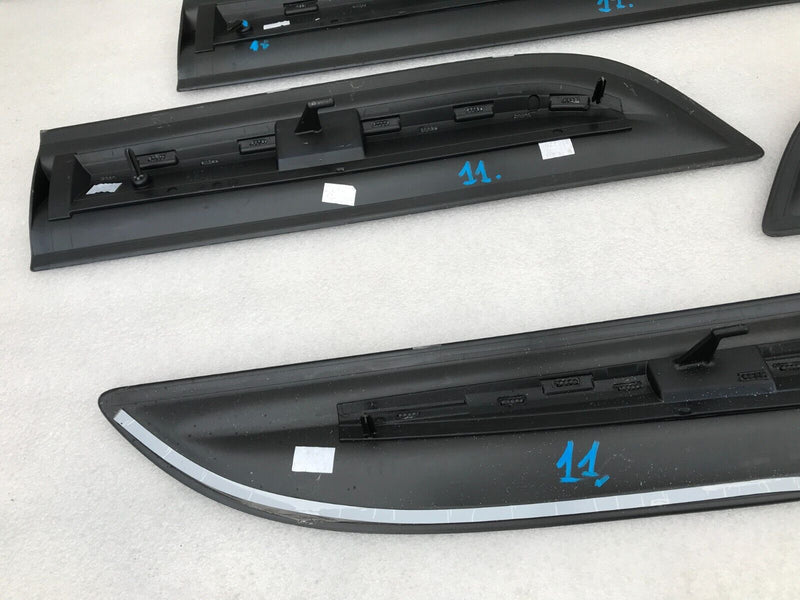 PORSCHE MACAN S T GTS *SET OF DOOR MOULDINGS 4x TRIM PANELS FRONT REAR LH RH