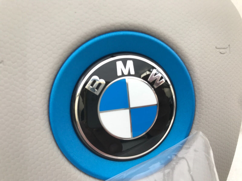 BMW i3 2013-ON RIGHT DRIVER SIDE STEERING WHEEL **NEW AIRBAG CREAM