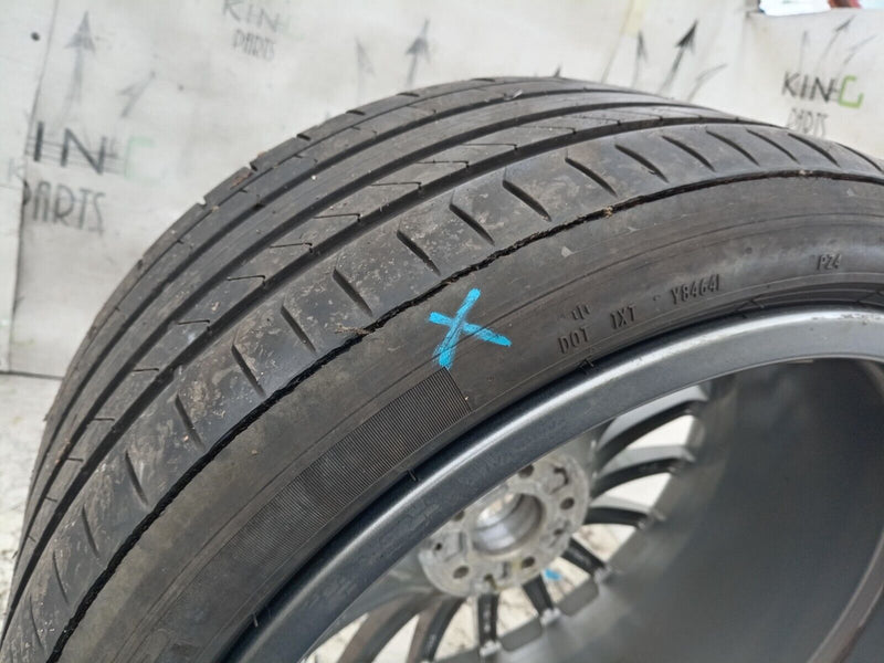 MERCEDES S W221 AMG REAR ALLOY WHEEL RIM 21" 10Jx21H2 ET48 TYRE 285x30