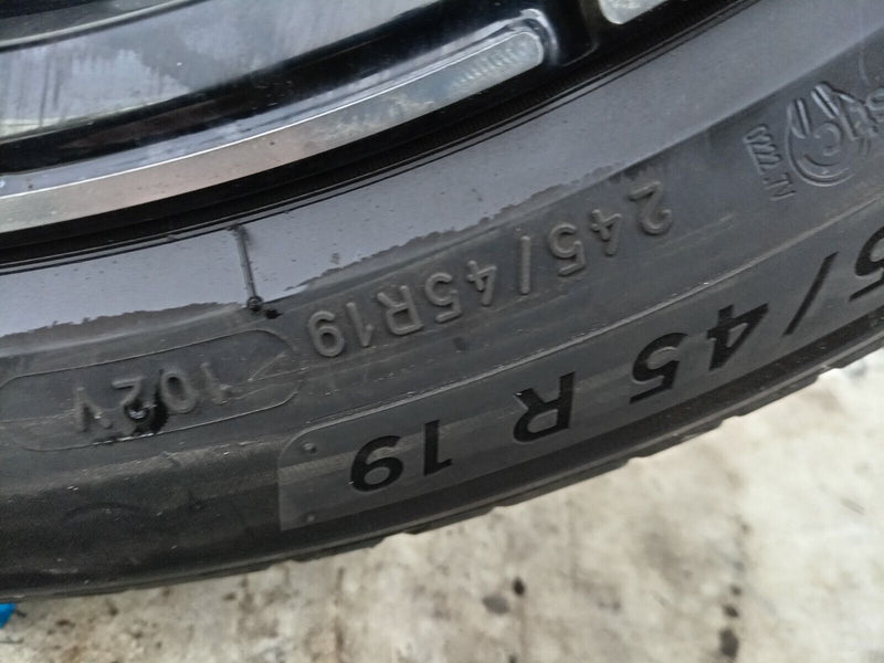 POLESTAR 2 GENUINE FRONT ALLOY WHEEL RIM 19" 8Jx19H2 IS50 TYRE 245/45/R19