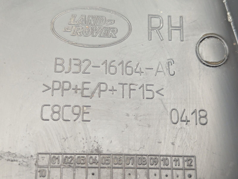 RANGE ROVER EVOQUE L538 11-15 FRONT RIGHT O/S FENDER WING LOWER MOLDING TRIM