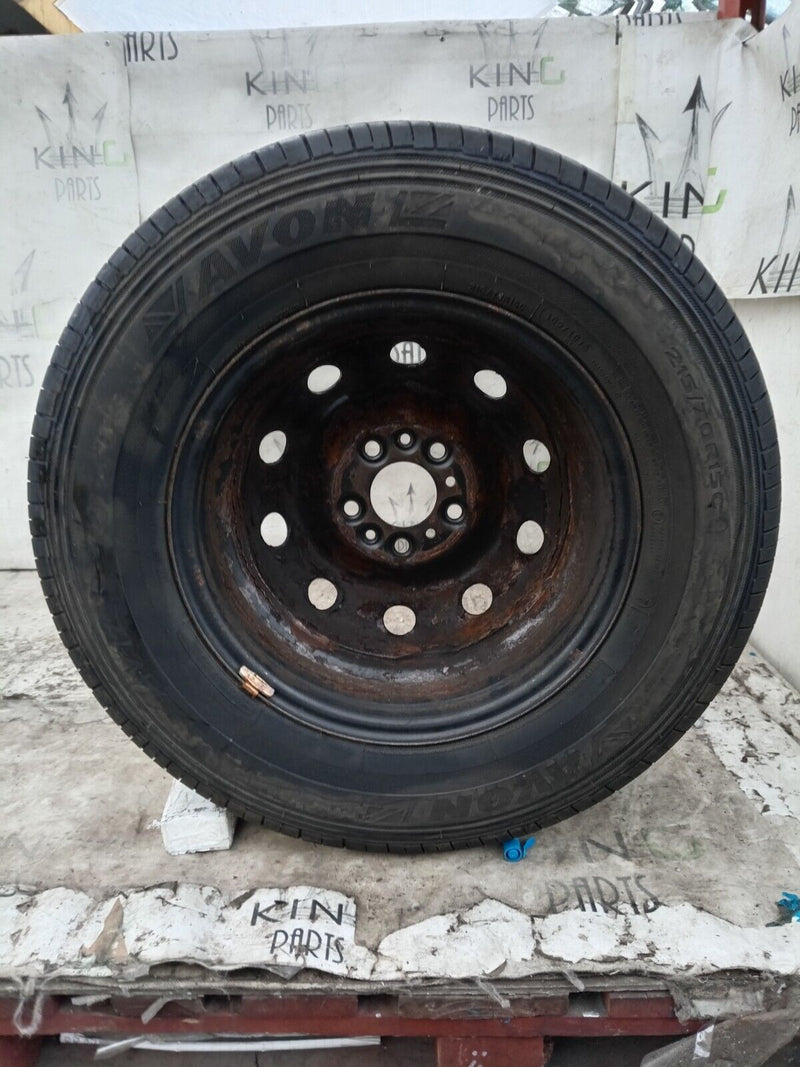 FIAT DUCATO RENAULT BOXER RELAY STEEL WHEEL 15" ET68 + TYRE 215x70x15C