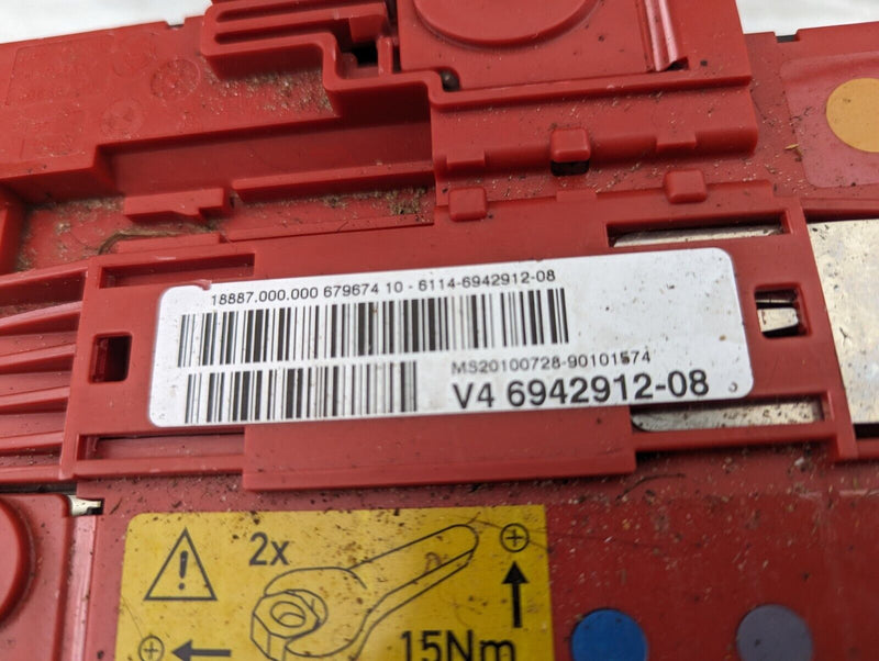 BMW X1 E84 2009-2015 POWER DISTRIBUTOR FUSE BOX GENUINE 6942912