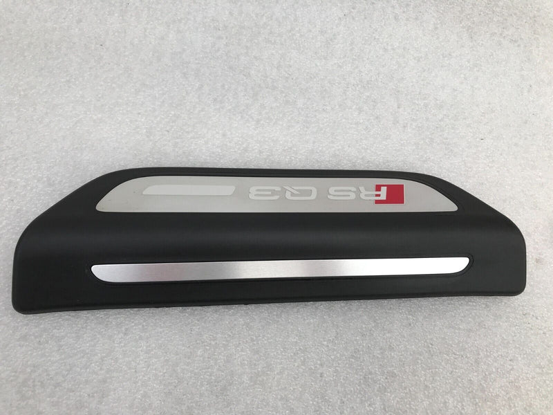 AUDI RS Q3 8U 11-18 REAR DOOR RIGHT SIDE STEP PLATE SILL TRIM COVER 8U0.853.376D