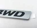 HYUNDAI TUCSON, SANTA FE 4x4 LOGO "4WD" BADGE TRUNK EMBLEM STICKER TAILGATE