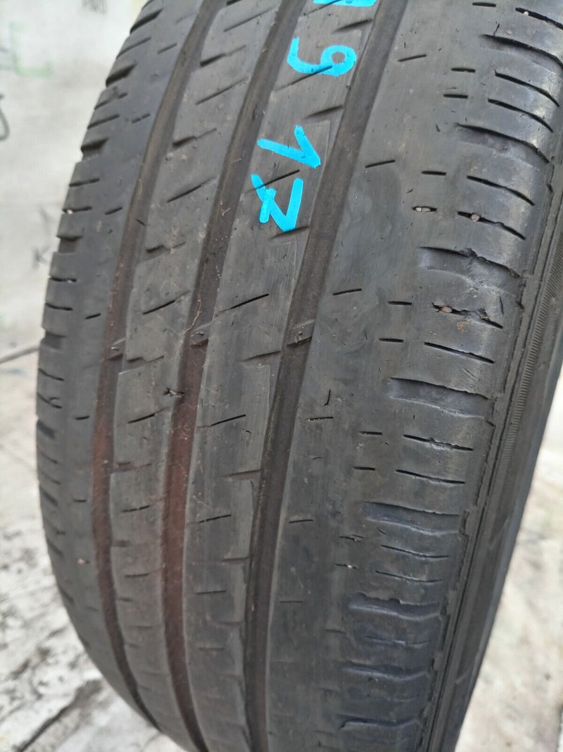RENAULT TRAFIC MK3 X82 STEEL WHEEL RIM 16' 6Jx16H2 ET50 & TYRE 205/65R/16C