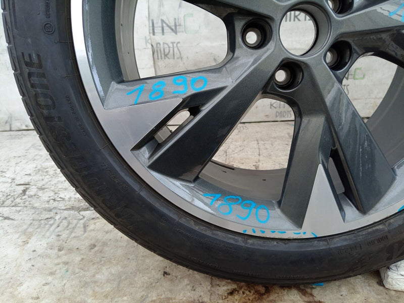 AUDI Q4 E-TRON RS ALLOY WHEEL RIM 20" 8Jx20H2 ET45 & TYRE 235x50 R20