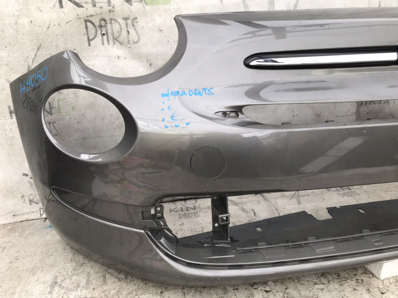 FIAT 500 LOUNGE FACELIFT 2015-23 FRONT BUMPER & TOP BADGE LOGO 735619491