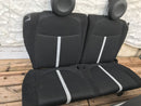 FIAT 500 ABARTH BLACK LEATHER COMPLETE SEATS SET FRONT AND REAR SEAT & CARD DOOR