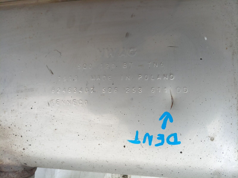 VW GOLF MK7 2012-2019 EXHAUST SILENCER MUFFLER GENUINE 5Q6253611DD