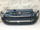 FIAT 500 LOUNGE FACELIFT 2015-23 FRONT BUMPER & TOP BADGE LOGO 735619491