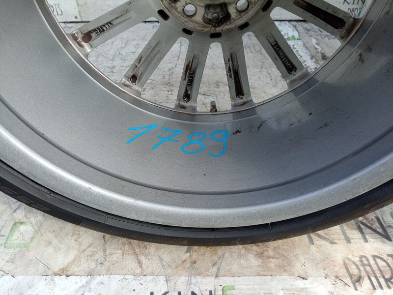 MERCEDES W205 AMG REAR ALLOY WHEEL RIM 19' 8,5Jx19H2 ET52 TYRE 255/35/19