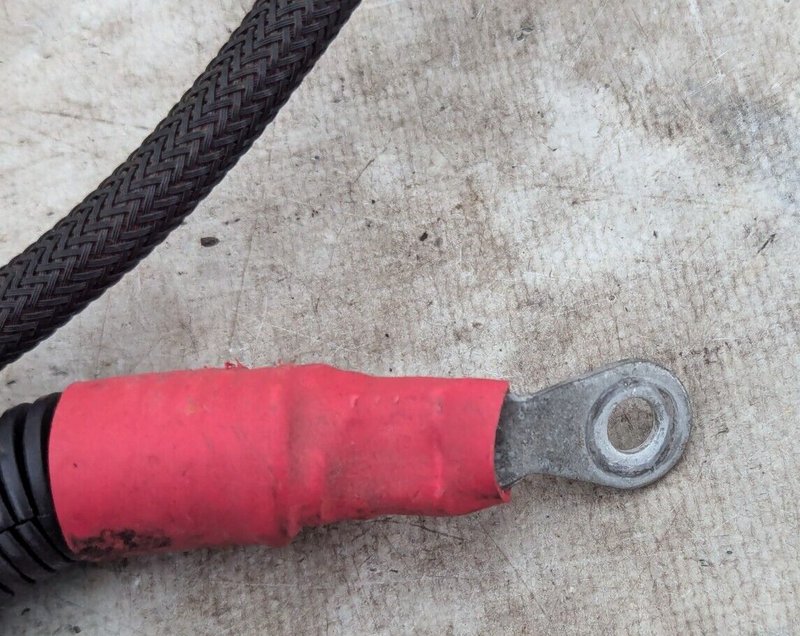 FIAT ABARTH 500 08-15 POSITIVE BATTERY WIRING CABLE 518289830 GENUINE