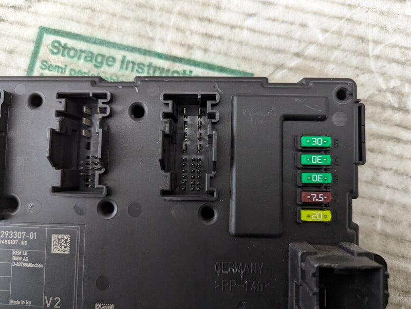 BMW 3 SERIES F30 2011-2019 REM BODY CONTROL MODULE 9293307 GENUINE