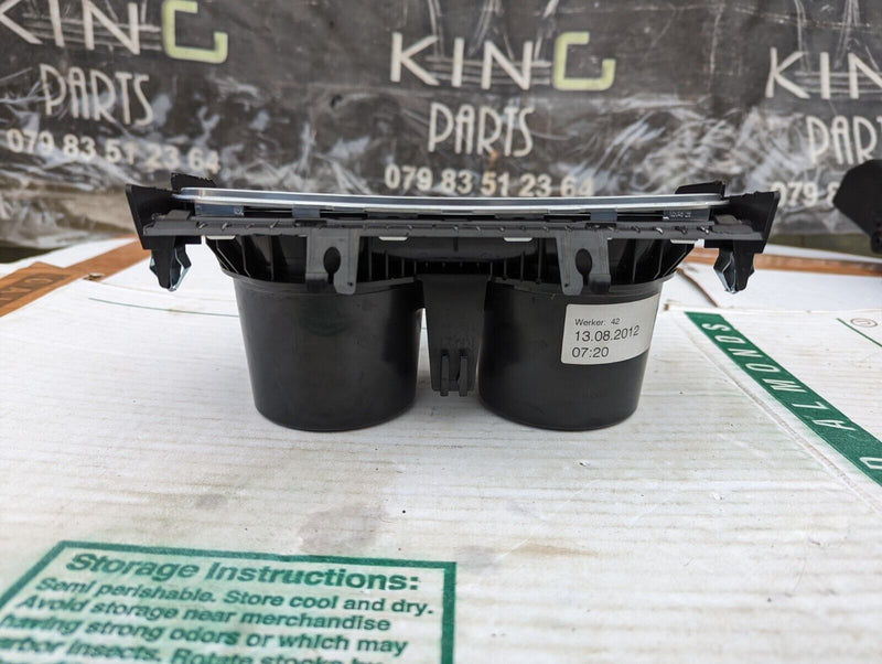 BMW 3 SERIES F30 11-19 CENTER CONSOLE CUP HOLDERS 82197005 GENUINE