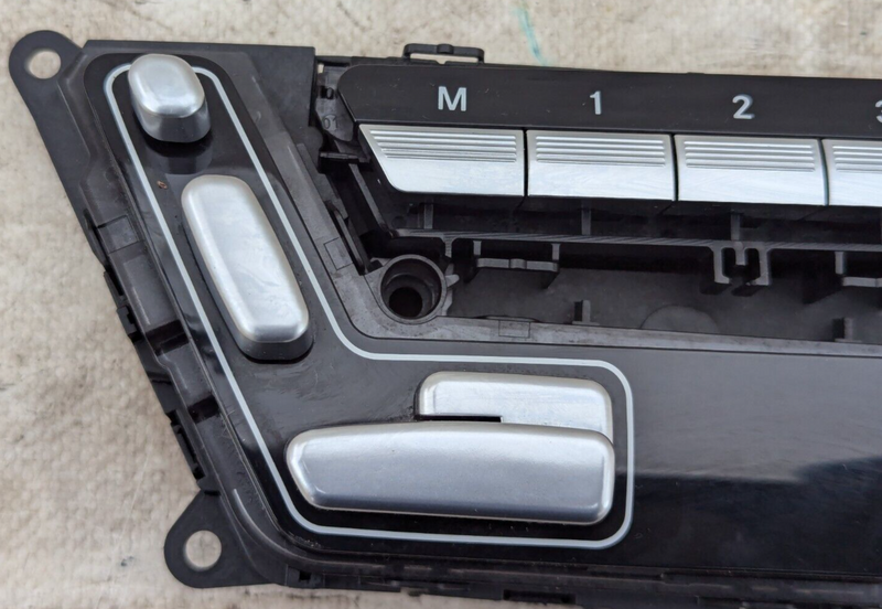 MERCEDES S-CLASS W221 06-13 FRONT PASSENGER SEAT CONTROL SWITCH UNIT A2218701879