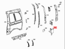 MERCEDES VITO MK3 W447 2015-ON REAR PILLAR RIGHT SIDE REINFORCEMENT PANEL