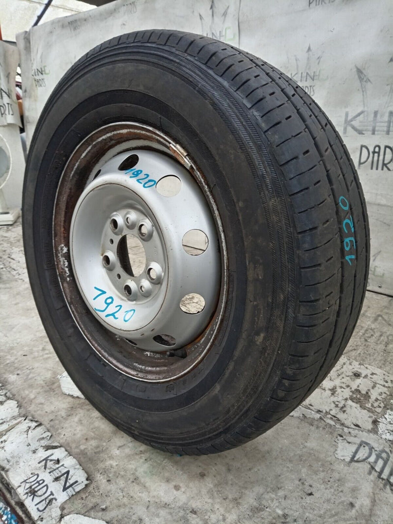 FIAT DUCATO RENAULT BOXER RELAY STEEL WHEEL 15" ET68 + TYRE 215x70x15C