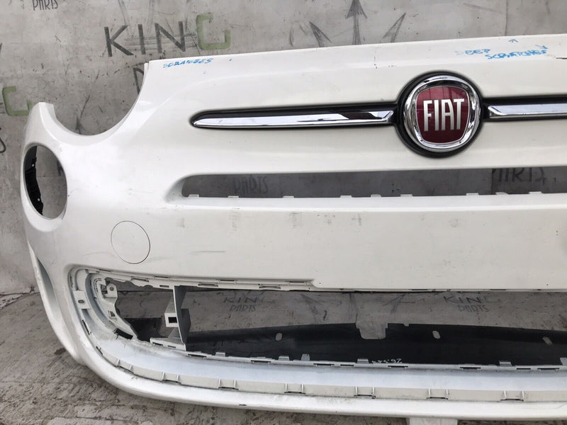 FIAT 500 S SPORT FACELIFT 2016-ON FRONT BUMPER GENUINE & TOP BADGE LOGO