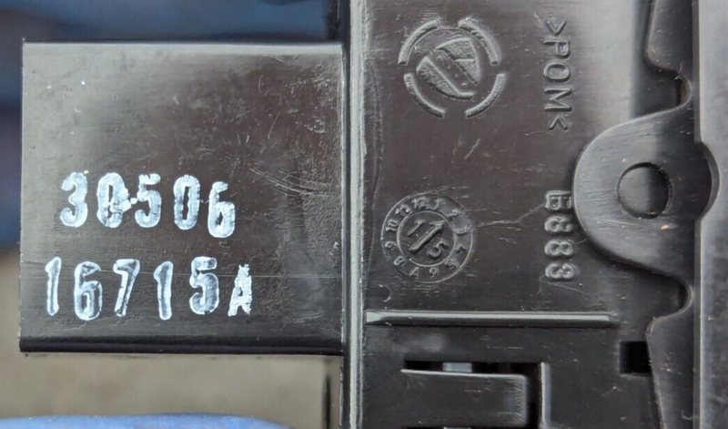 FIAT ABARTH 500 08-15 FRONT DRIVER SIDE O/S DOOR WINDOW SWITCH BUTTON E30500