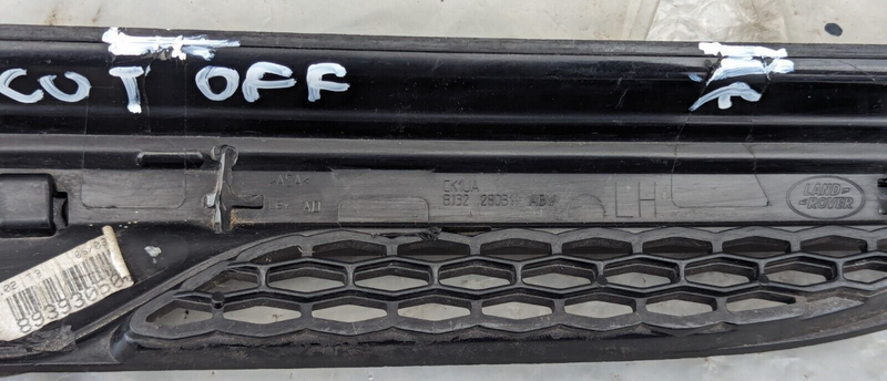RANGE ROVER EVOQUE L538 FRONT LEFT N/S WING FENDER GRILLE TRIM BJ32-280B11-ABW