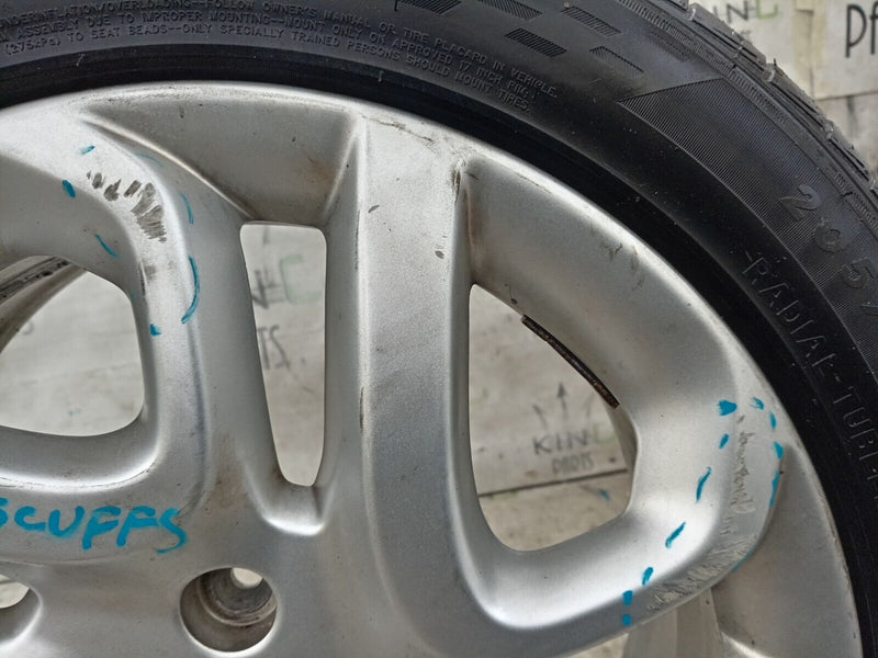 RENAULT CAPTUR 13-15 ALLOY WHEEL RIM 17" 6,5Jx17H2 CH40 TYRE 205/55/17 R19