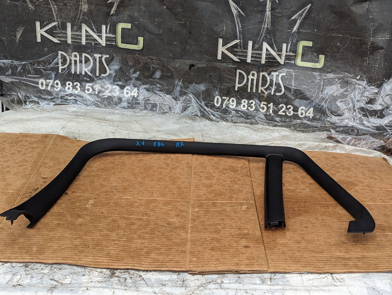 BMW X1 E84 09-15 ANTI TRAP DOOR WINDOW FRAME TRIM REAR RIGHT DOOR 2990624