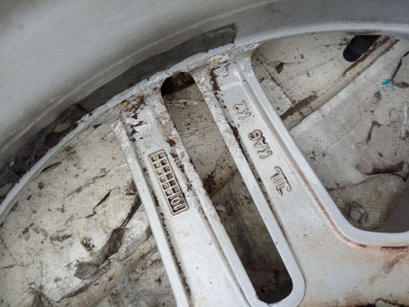 MERCEDES W204 AMG FRONT ALLOY WHEEL RIM 17" 7.5Jx17H2 ET47 & TYRE 225x45