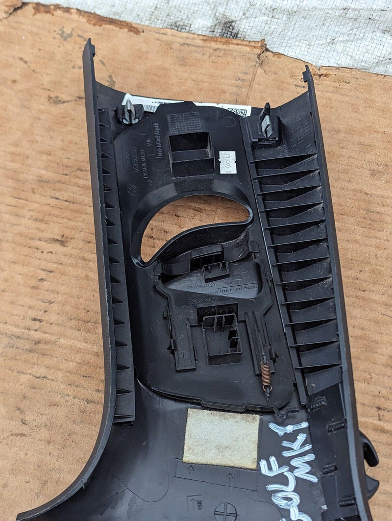 VW GOLF R GTI MK7 2012-2020 DRIVER O/S B PILLAR UPPER TRIM COVER 5G4868312