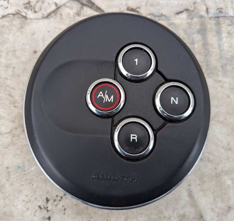 FIAT ABARTH 500 2008-2015 AUTOMATIC GEAR SHIFT BUTTON PANEL 7355240540 GENUINE