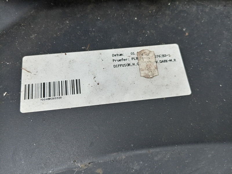 AUDI Q3 S-LINE 2018-ON REAR BUMPER LOWER DIFFUSER GENUINE 83A807521