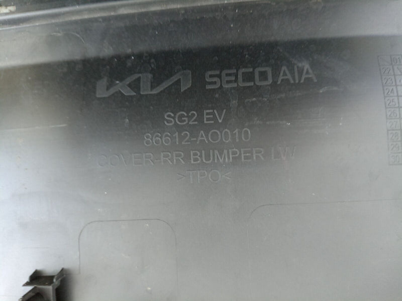 KIA NIRO SG2 EV 2022- GENUINE REAR BUMPER PDC LOWER SECTION 86612-AO010