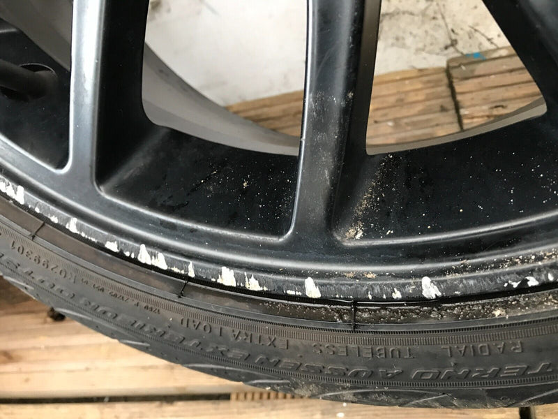 FIAT 500 ABARTH TYRE & SET 4x ALLOY WHEEL RIMS 17" 205x40x17 7J ET38