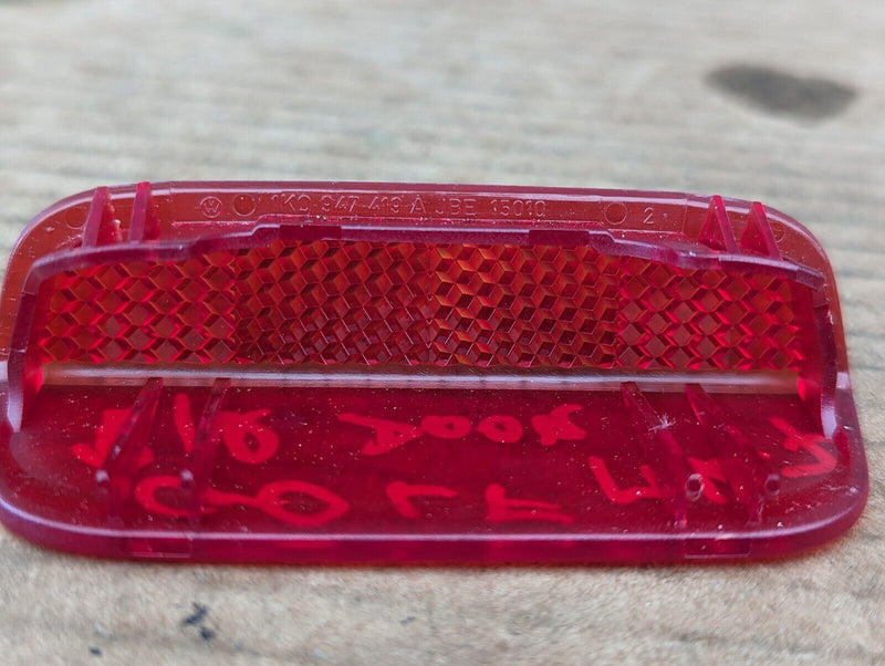VW GOLF MK7 12-20 REAR RIGHT O/S INTERIOR DOOR TRIM REFLECTOR LIGHT 1K0947419A