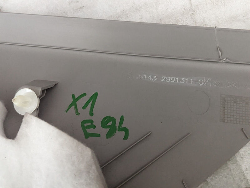 BMW X1 E84 09-15 REAR LEFT C PILLAR TRIM COVER 2991311