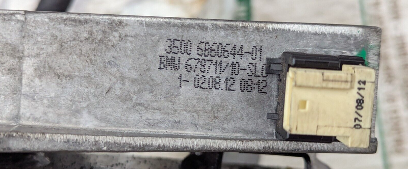 BMW 3 SERIES F30 2011-2019 CLUTCH AND BRAKE PEDAL BOX 6762250 GENUINE