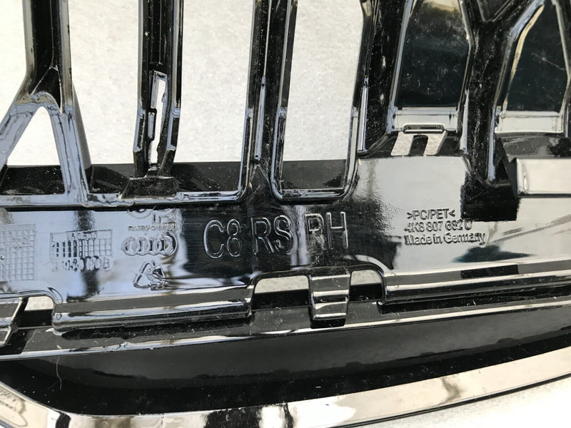 AUDI RS7 C8 2019- FRONT BUMPER RIGHT DRIVER SIDE GRILL TRIM MOULDING 4K8807682D