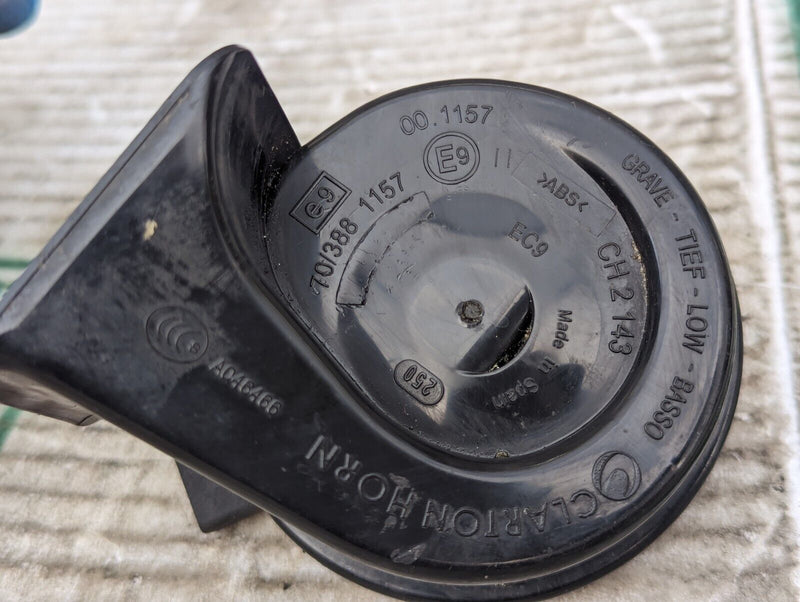 BMW 3 SERIES F30 2011-2019 CLARTON LOW BASS TONE HORN 703881157 GENUINE