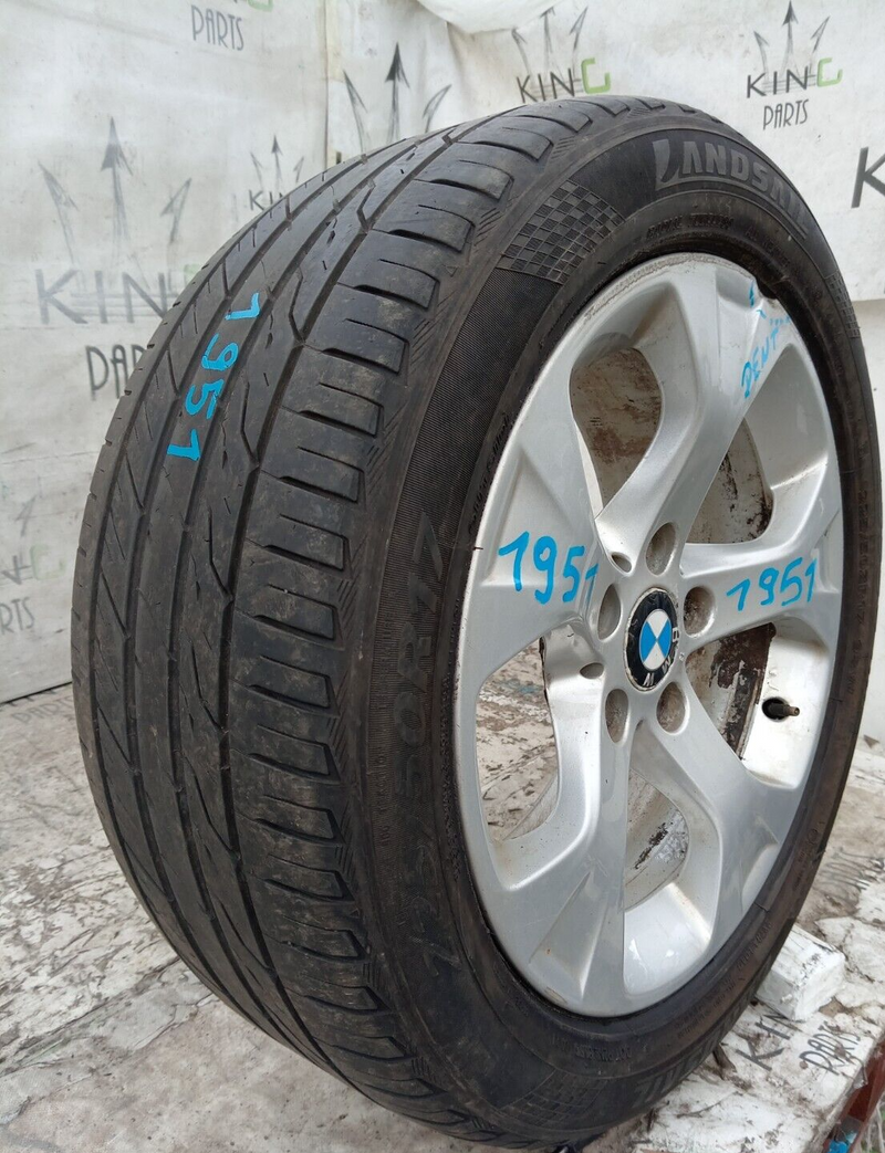 BMW X1 E84 GENUINE ALLOY WHEEL RIM 17" 7.5Jx17xIS34 & TYRE 225/50/17 R17